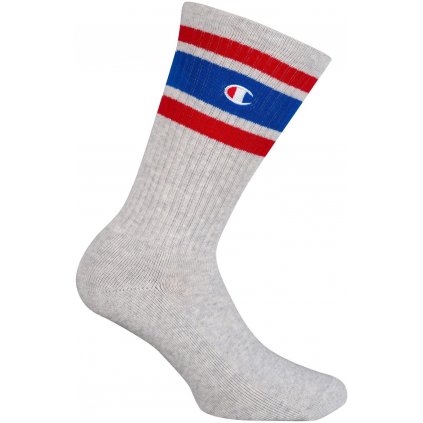 Ponožky CREW SOCKS CHAMPION PREMIUM UNISEX šedé