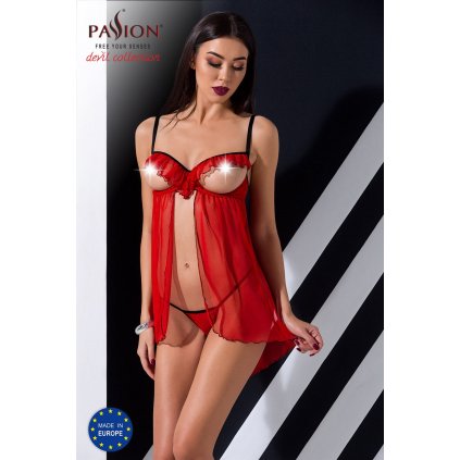 Košilka Passion Cherry Chemise red