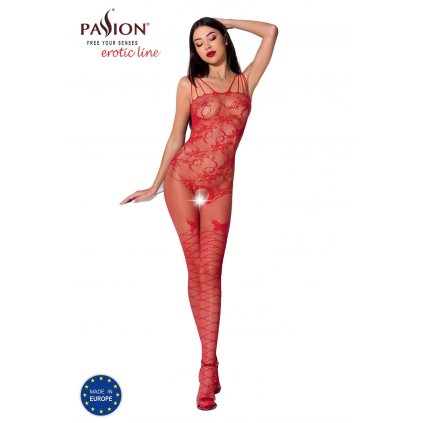 Passion BS076 red - Bodystocking