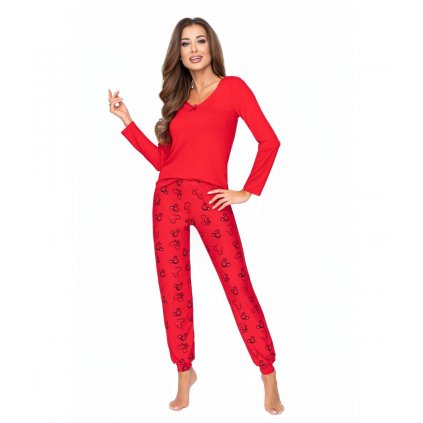 Dámské pyžamo Donna Mika Red