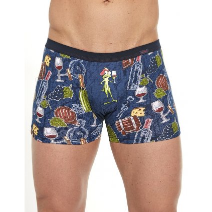 Boxerky Cornette Tattoo 280/211 Red Wine