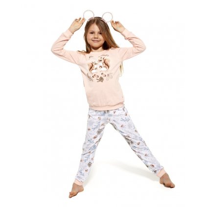 Dívčí pyžamo Cornette Squirrel 977/154 Kids