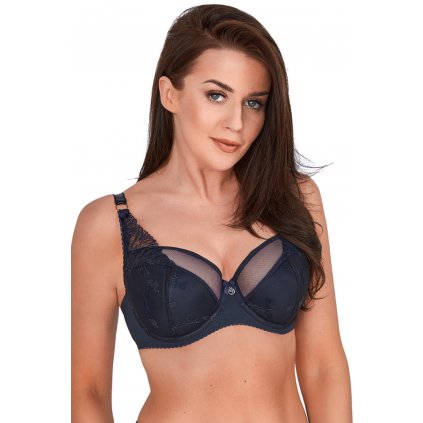 Podprsenka Gaia 1209 Naomi (Velikost 65E, Barva Modrá - tmavě)