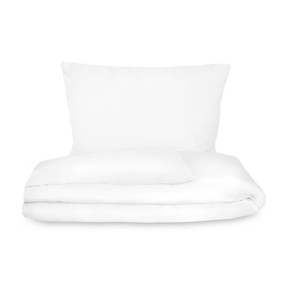 Kvalitex Saténové povlečení LUXURY COLLECTION 140x200, 70x90cm bílé