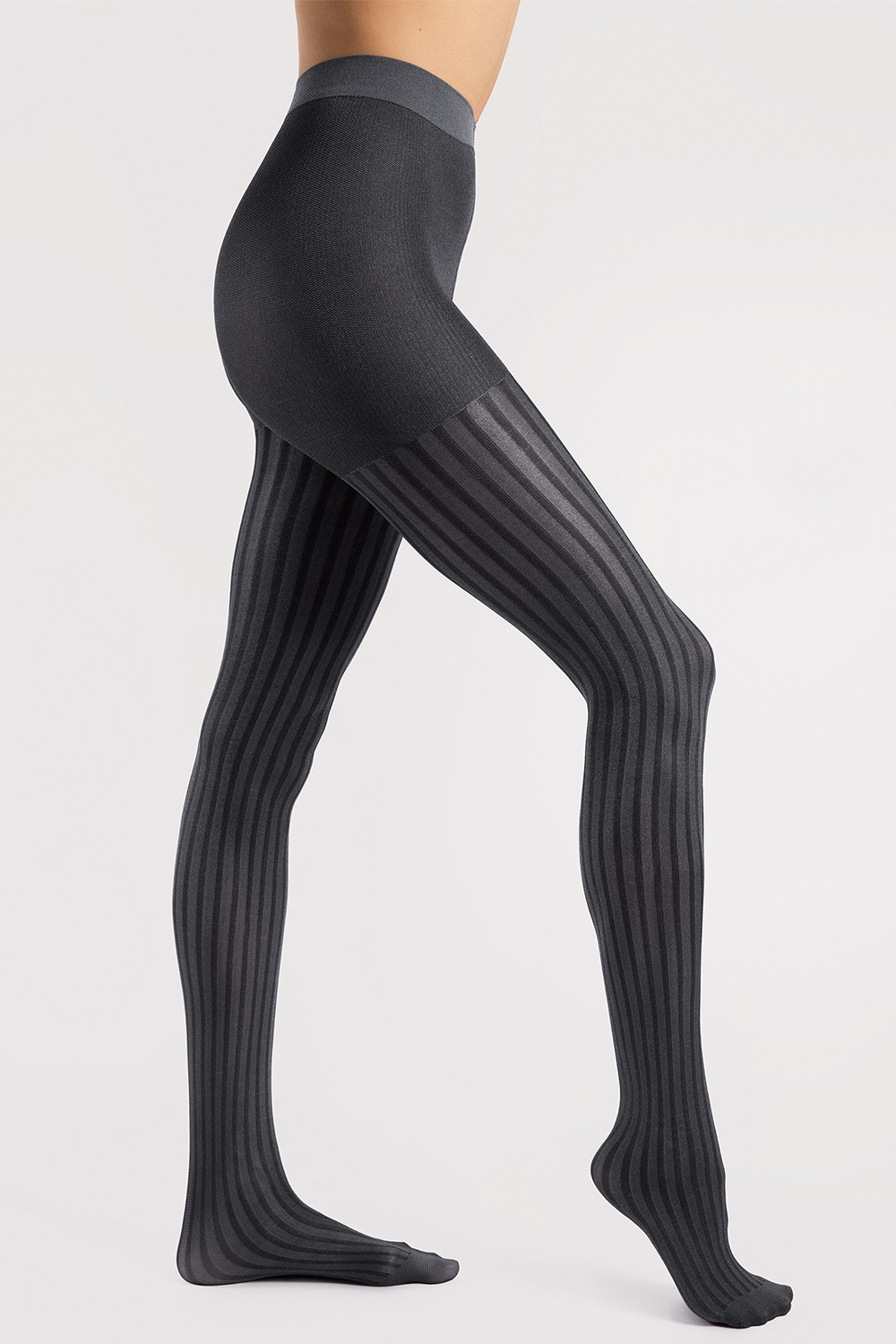 Silonkové punčocháče Fiore Colour Story 30 DEN G6097 Barva: Šedá, Velikost: 4-L