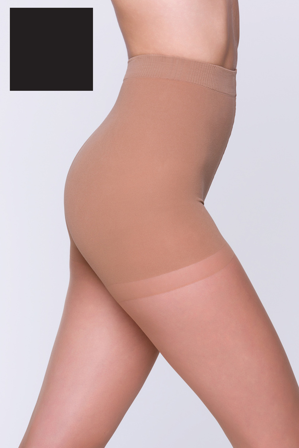 Silonkové punčocháče Gabriella Secret Shaper 20 DEN code 717 Barva: Černá, Velikost: 3-M