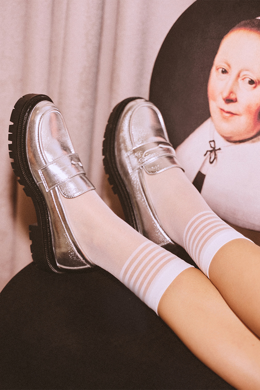 Silonkové ponožky Gabriella Yoko code 1197 Barva: Bílá, Velikost: UNI