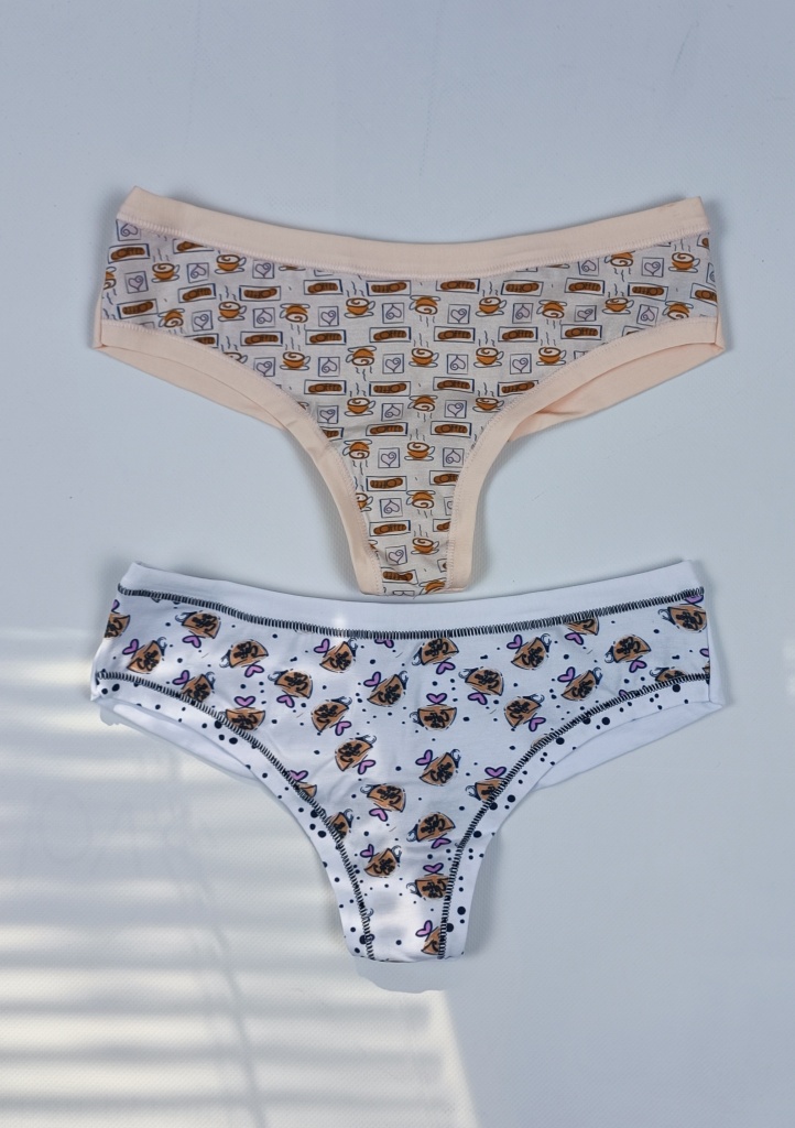 DÁMSKÉ BRAZILKY LOVELYGIRL 6399 - výprodej Barva: Vícebarevná, Velikost: L