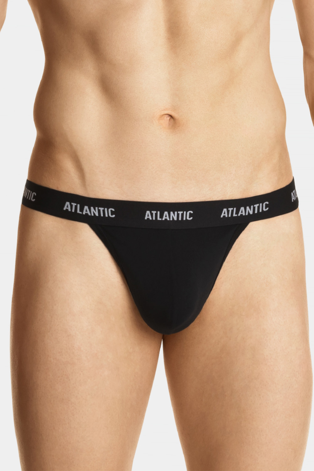Tanga Atlantic MP-1572 Sport string Barva: Černá, Velikost: 2XL