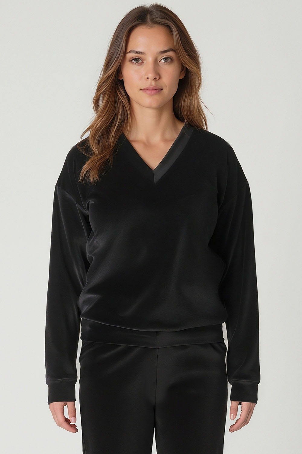 Dámská mikina Vivisence 9002 Barva: Černá, Velikost: 2XL