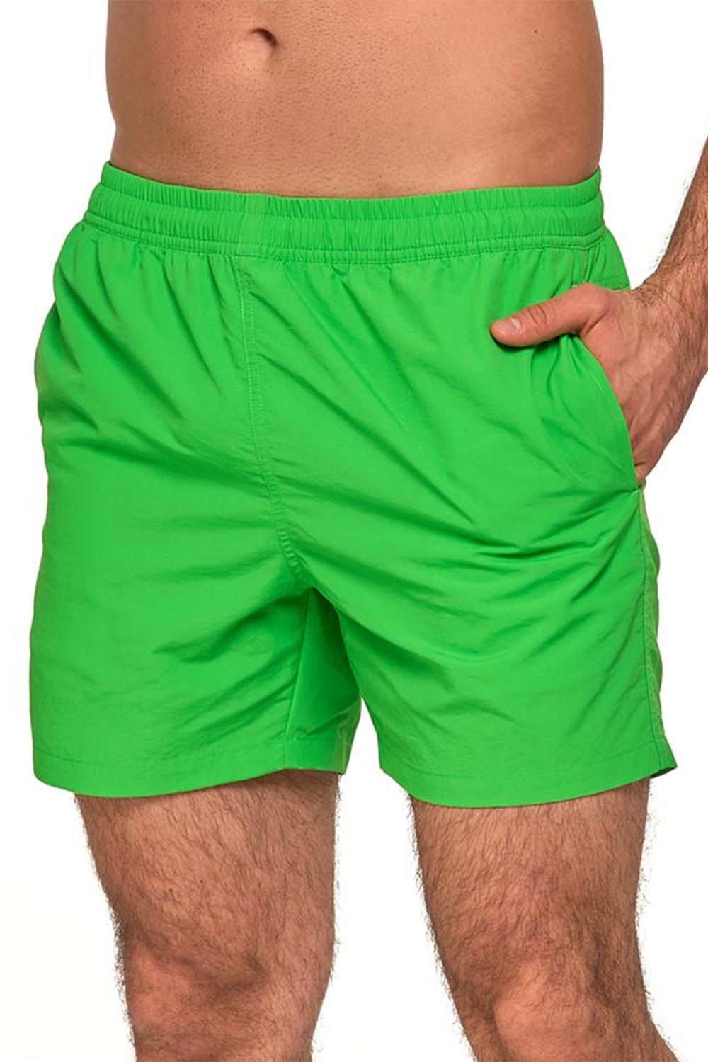 Pánské plavky Moraj KSZ2600-005 Barva: Zelená, Velikost: 2XL