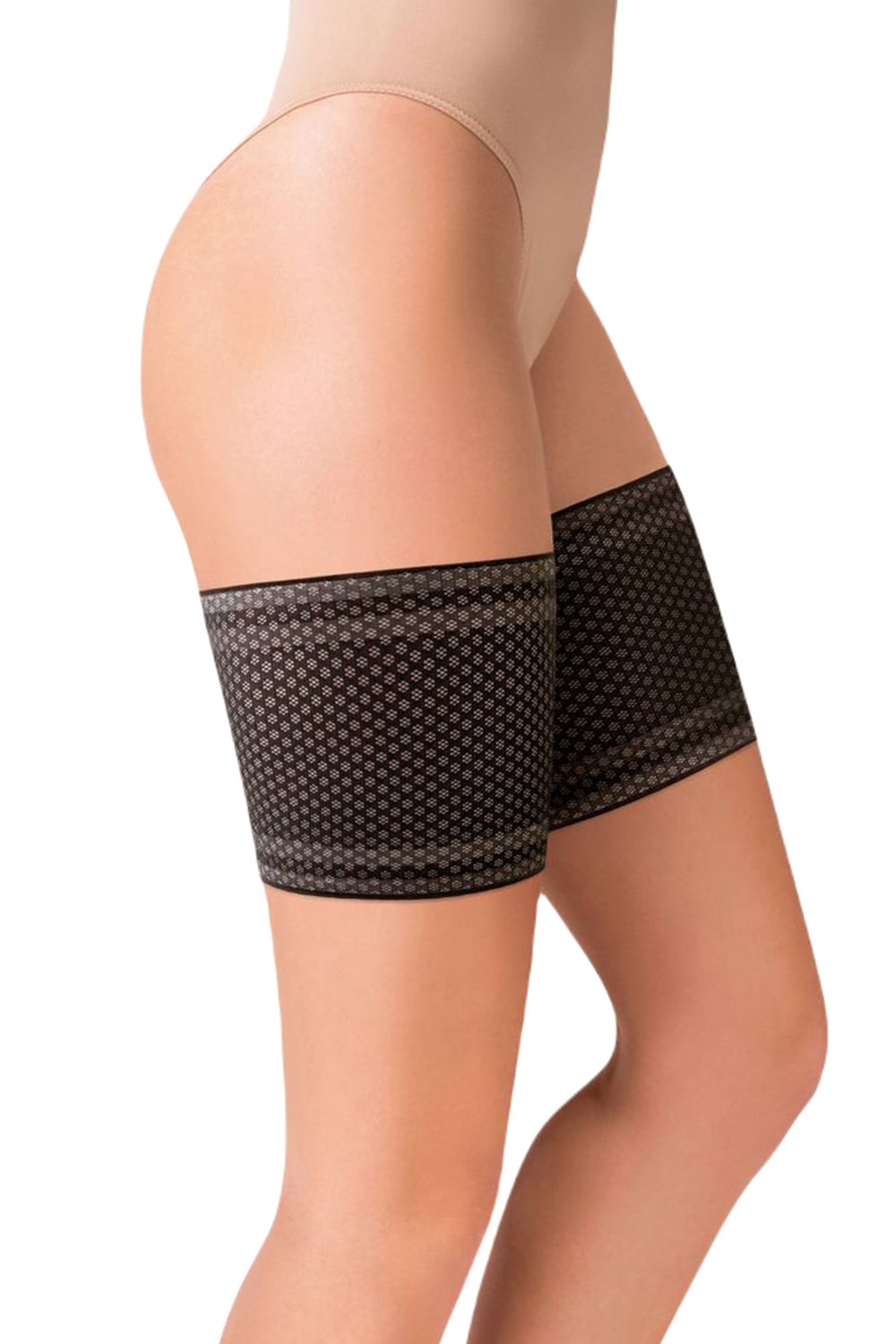 Pásky proti odírání stehen Gabriella Summer Thigh Band code 511 Barva: Černá, Velikost: 5/6-XL/2XL