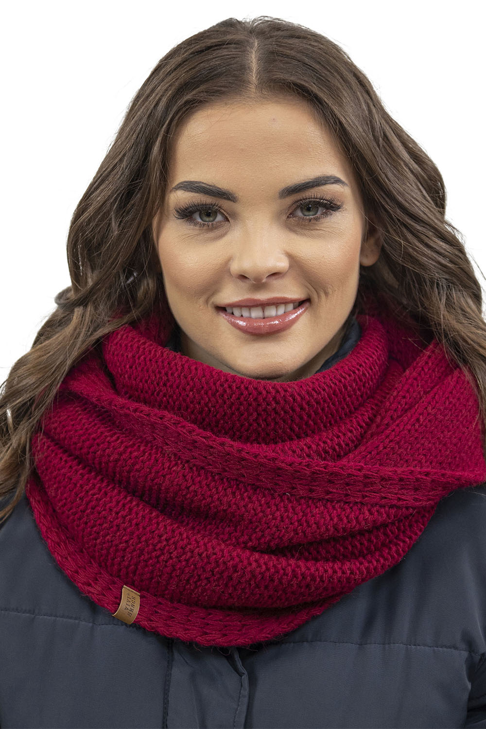 Šála Vivisence 7103 Barva: Bordó, Velikost: UNI