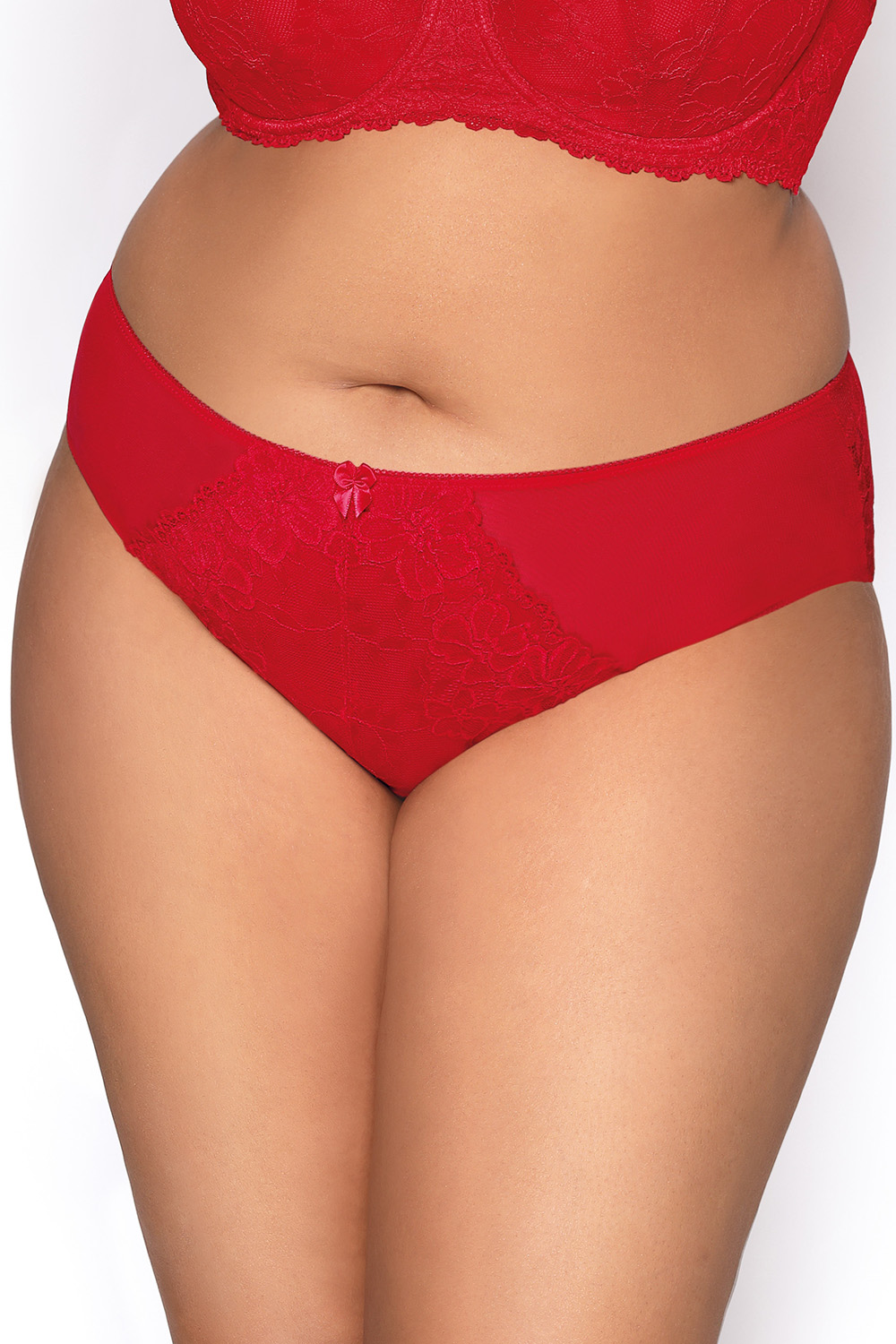 Kalhotky Mat 053/51/1 Carmela Barva: Červená, Velikost: 38