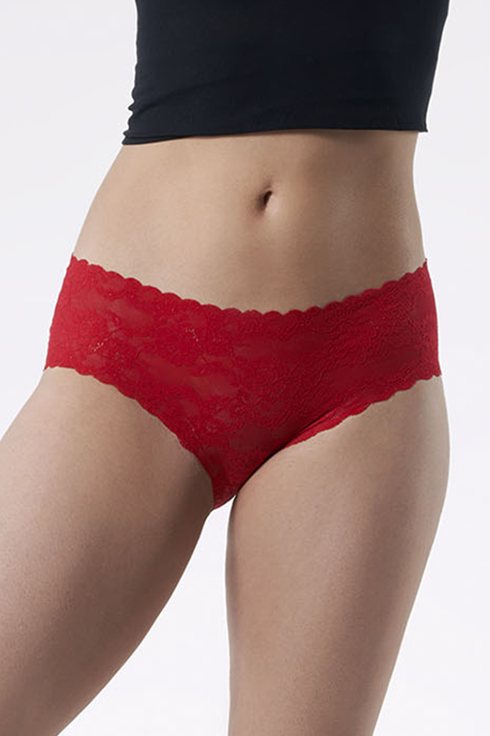 Kalhotky Julimex Bellie Barva: Červená, Velikost: XL