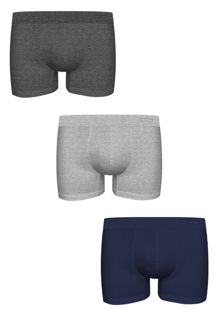 Boxerky JOHN FRANK JF3BPB-H100 Barva: Vícebarevná, Velikost: M