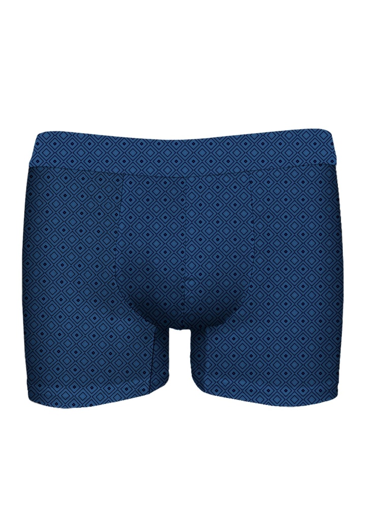 Boxerky JOHN FRANK JFBUCWB605 Inside Barva: Modrá, Velikost: L