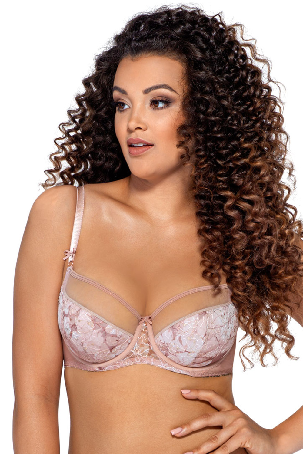 Podprsenka Ava 1981 Lianel Barva: Růžová, Velikost: 65I