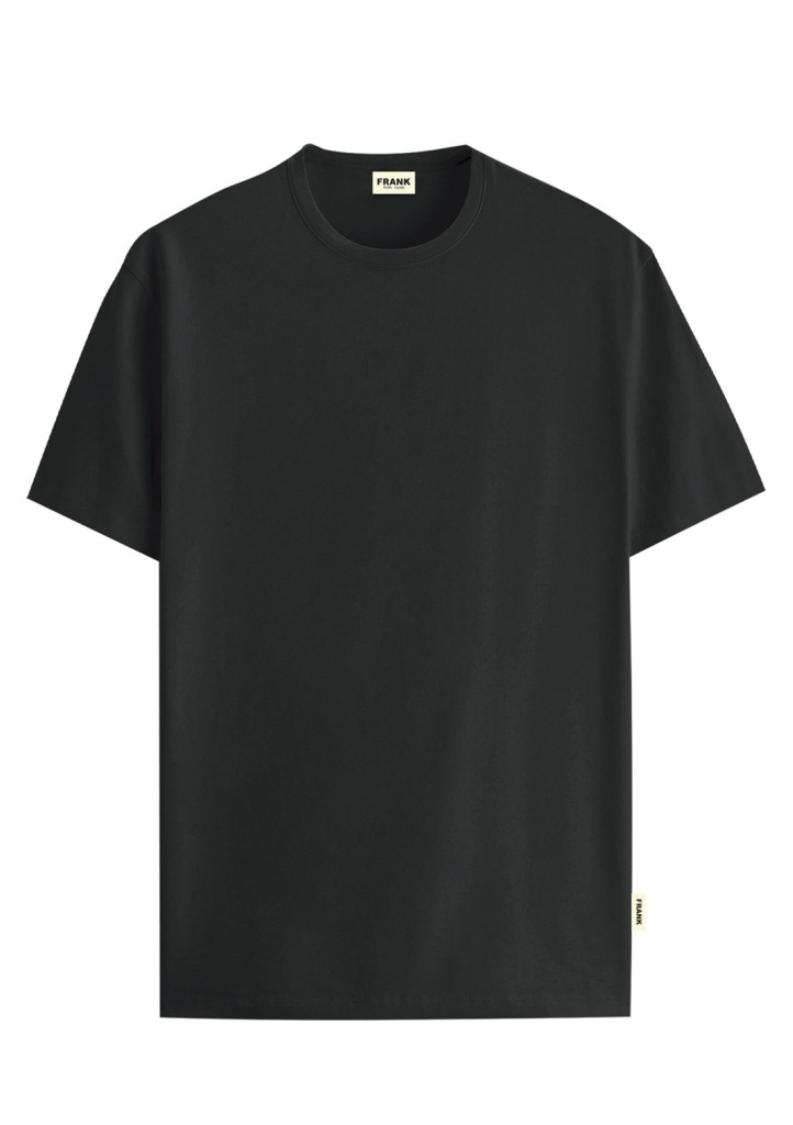 Pánské tričko JOHN FRANK JFTBA02 Barva: Černá, Velikost: M