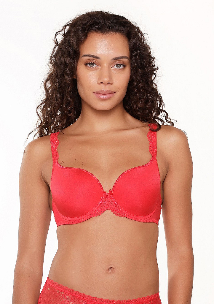 LingaDore Dámská podprsenka Linga Dore 1400-1 Barva: Červená, Velikost: 80F