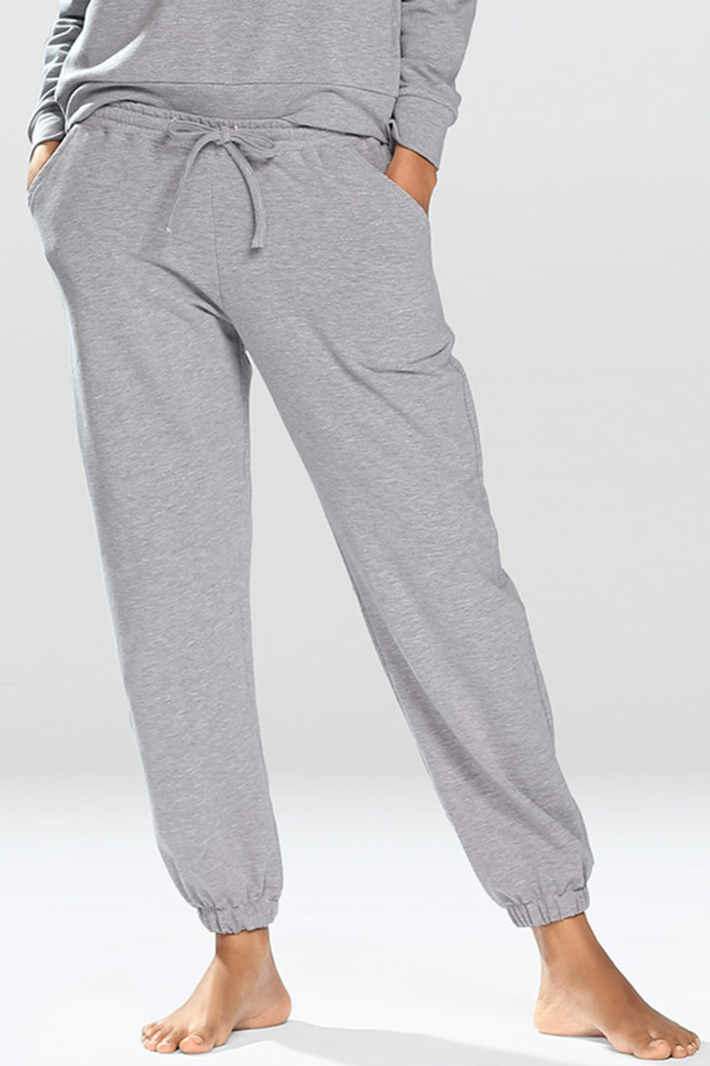 Dámské tepláky Dkaren Wenezja Barva: Šedá, Velikost: M