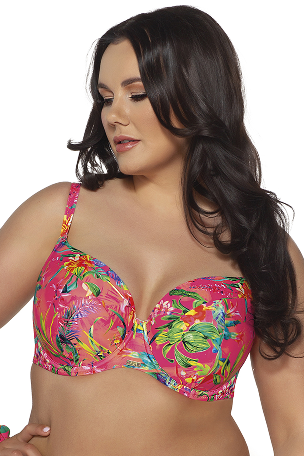 Vrchní díl plavek Ava SK-191 Barva: Růžová, Velikost: 75D