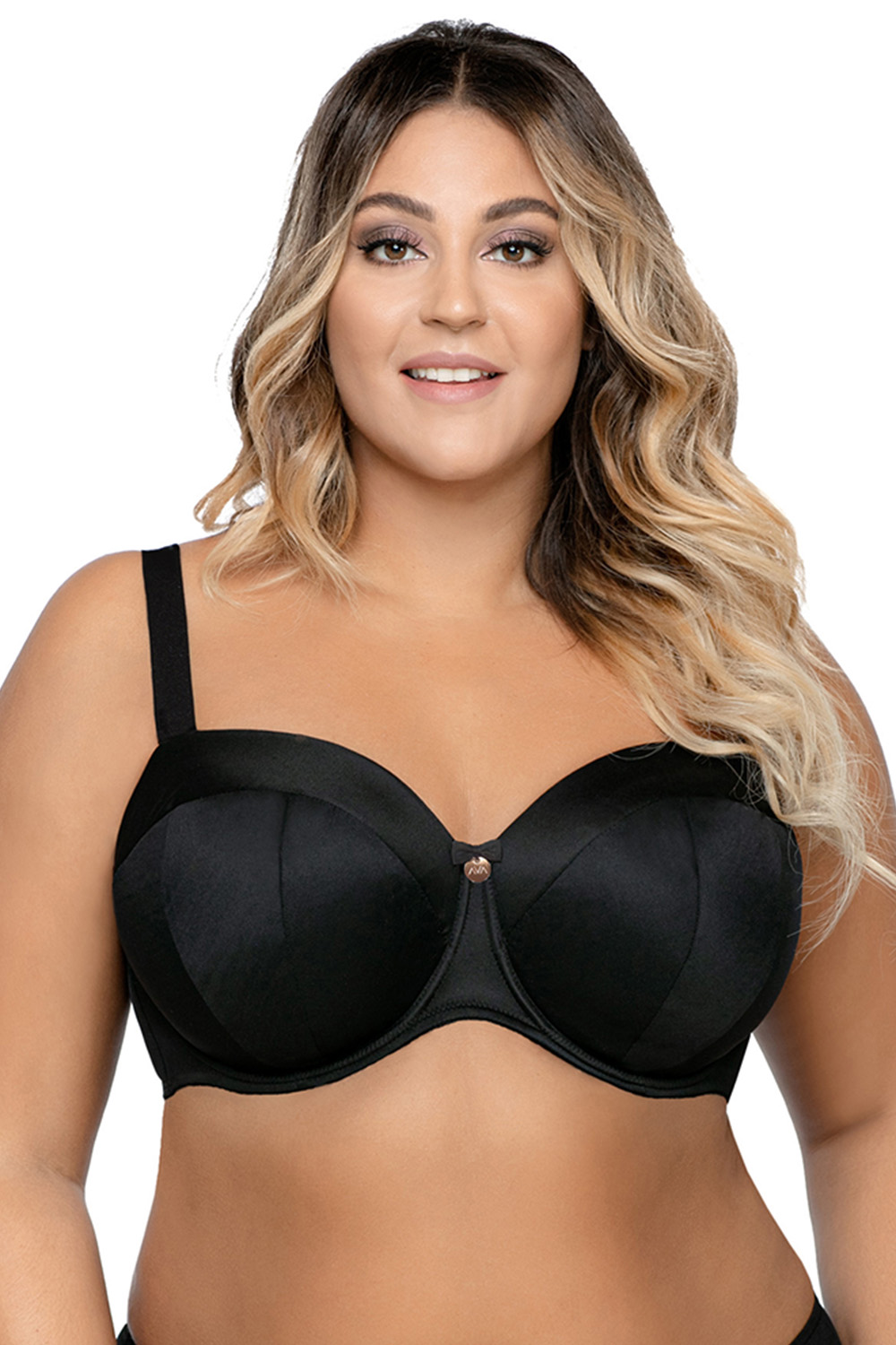 Podprsenka Ava 1787 Last Night - výprodej Barva: Černá, Velikost: 65F