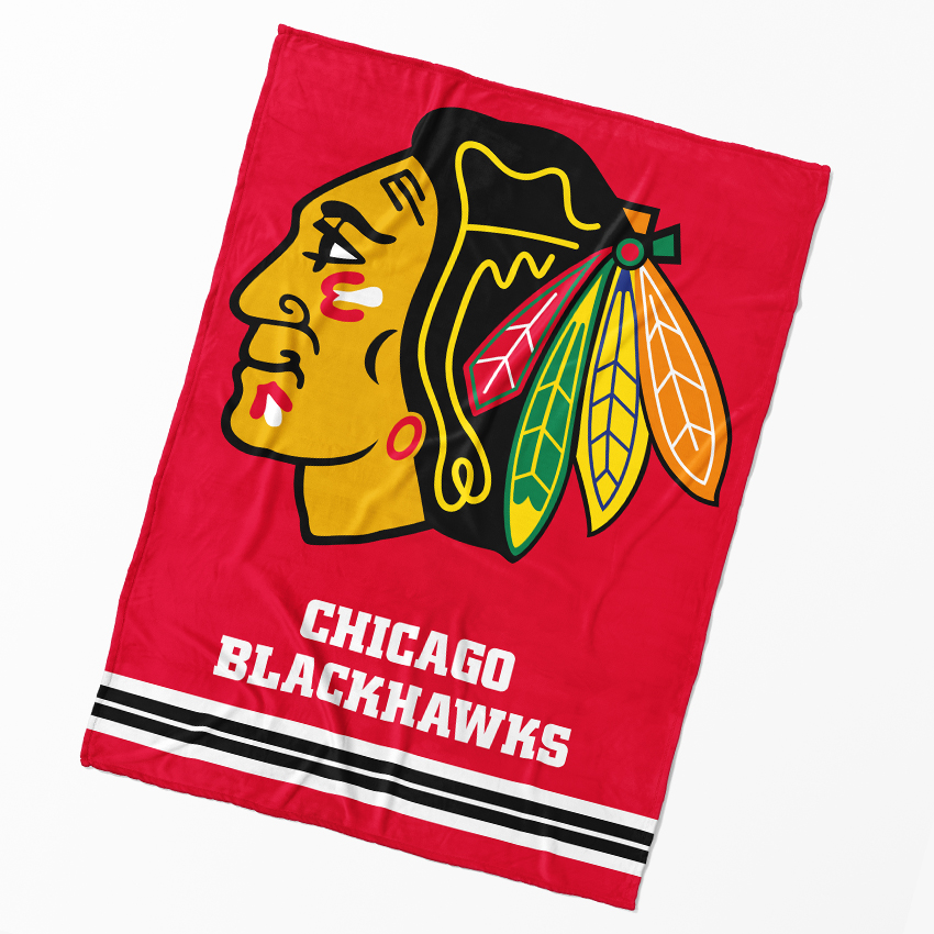 TipTrade s.r.o. Deka NHL Chicago Blackhawks Essential 150x200 cm