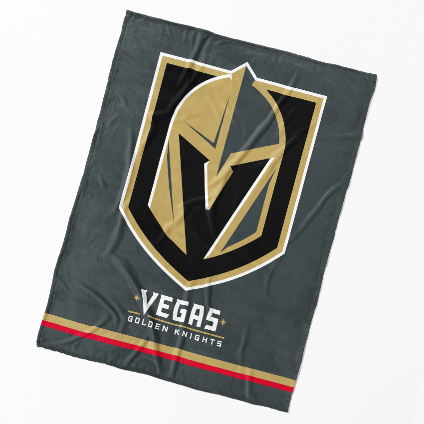 TipTrade s.r.o. Deka NHL Vegas Golden Knights Essential 150x200 cm