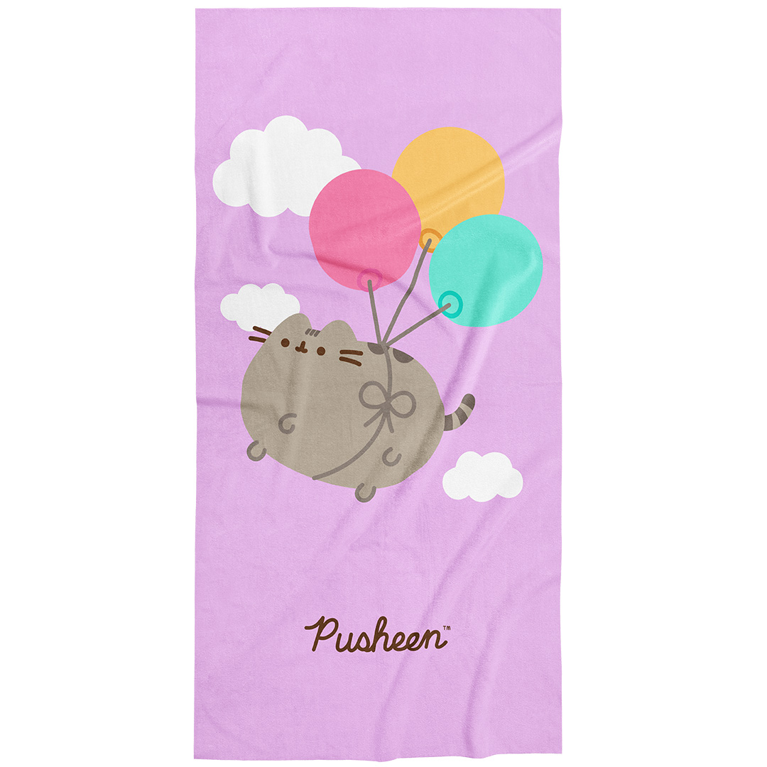 Carbotex Dětská osuška Kočička Pusheen Kurz Létání