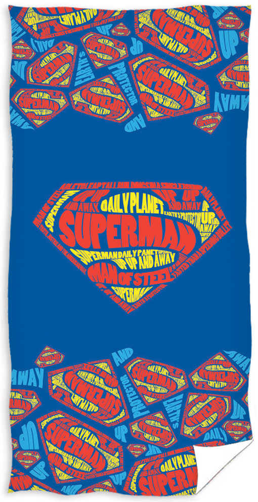 Carbotex Dětská osuška Superman Znak