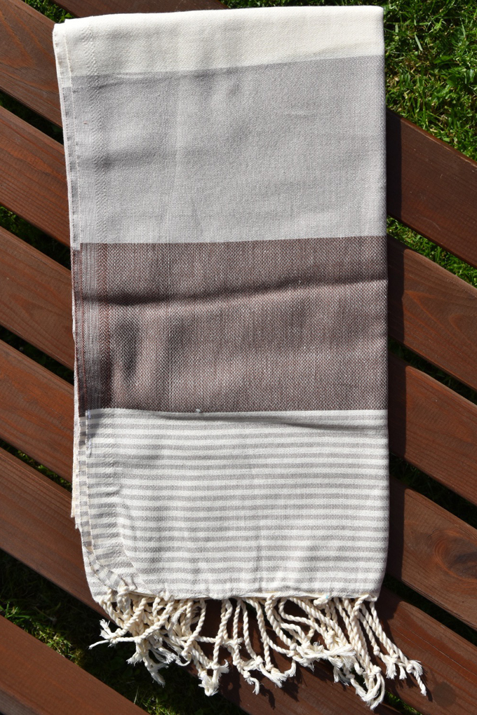 TipTrade s.r.o. Peshtemal osuška Rainbow Béžová