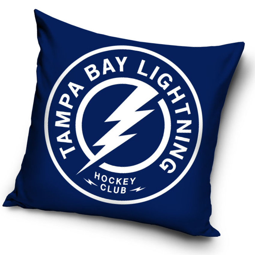 TipTrade s.r.o. Polštářek NHL Tampa Bay Lightning Button