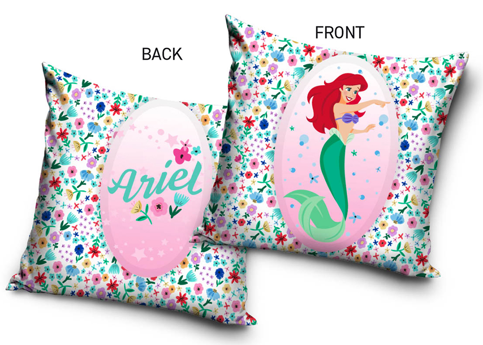 Carbotex Povlak na polštářek Princess Ariel Malá mořská Víla