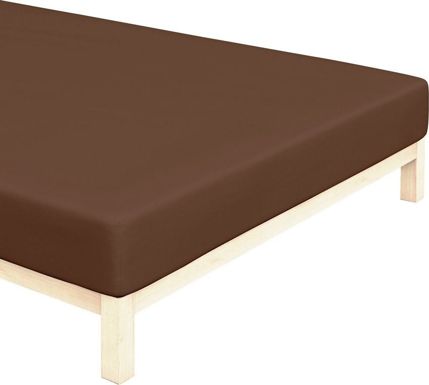 TipTrade s.r.o. Jersey prostěradlo Tmavě Hnědé Varianta: Rozměr: 180x200 cm