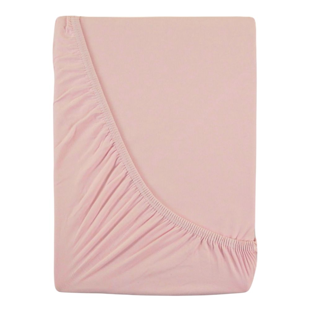 Kvalitex Jersey prostěradlo s lycrou 180x200cm světle růžové