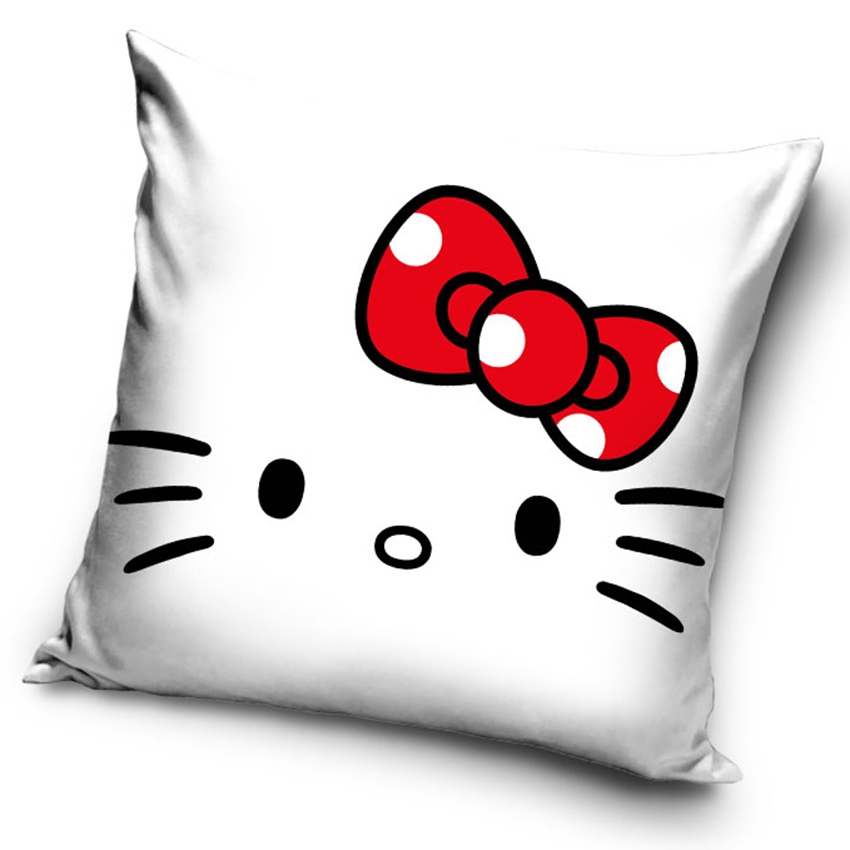 Levně Carbotex Dětský polštářek Hello Kitty Red Bow