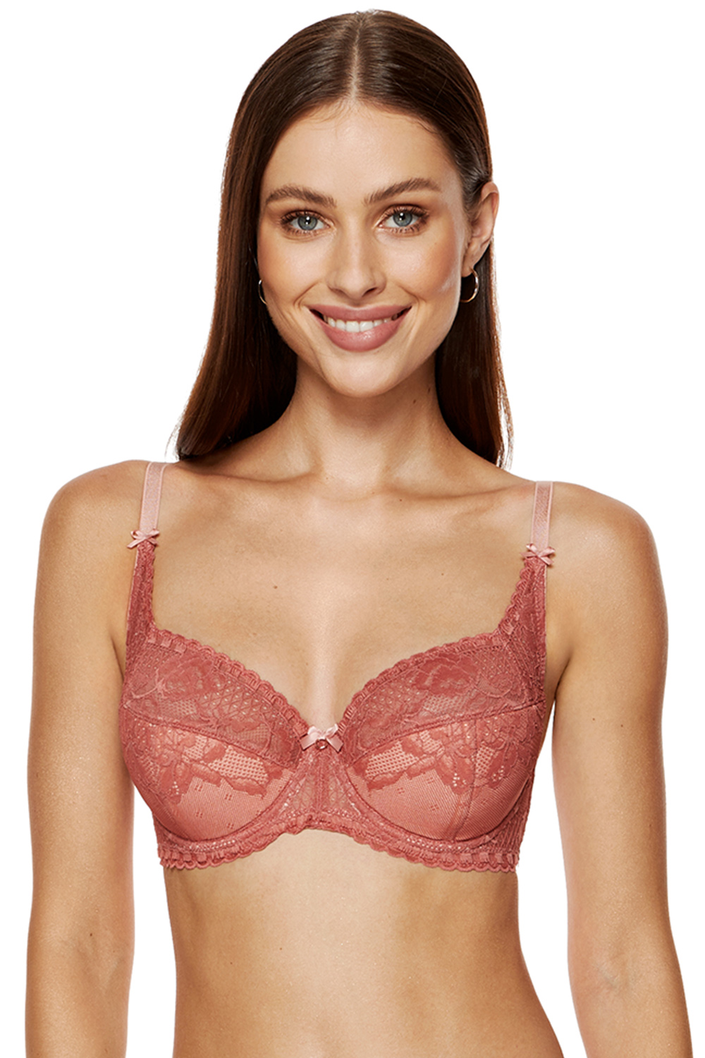 Podprsenka Gorteks Bisou/B3 Barva: Oranžová, Velikost: 80F