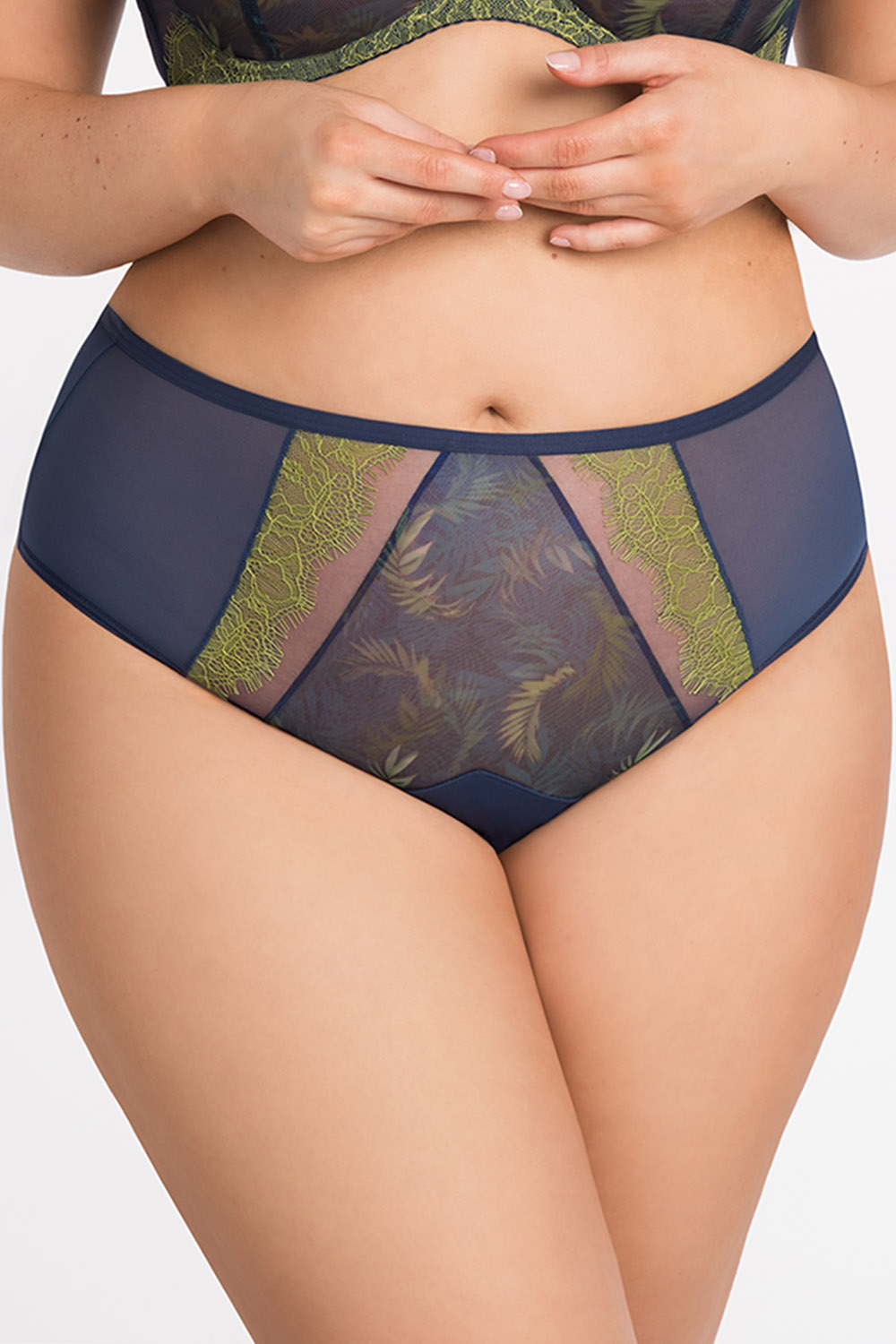 Kalhotky Gorsenia K799 Arianna Barva: Modrá - tmavě, Velikost: M