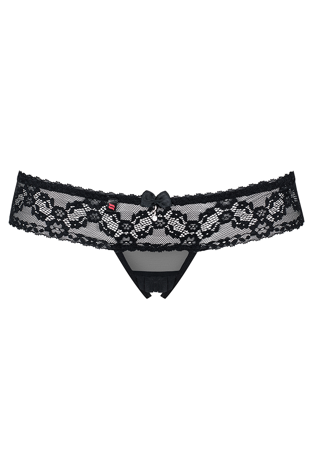 Tanga Obsessive 837-THC-1 - výprodej Barva: Černá, Velikost: L/XL (obrázek 4)