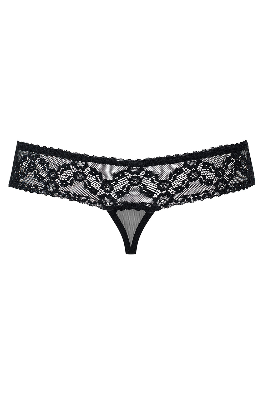 Tanga Obsessive 837-THC-1 - výprodej Barva: Černá, Velikost: L/XL (obrázek 5)