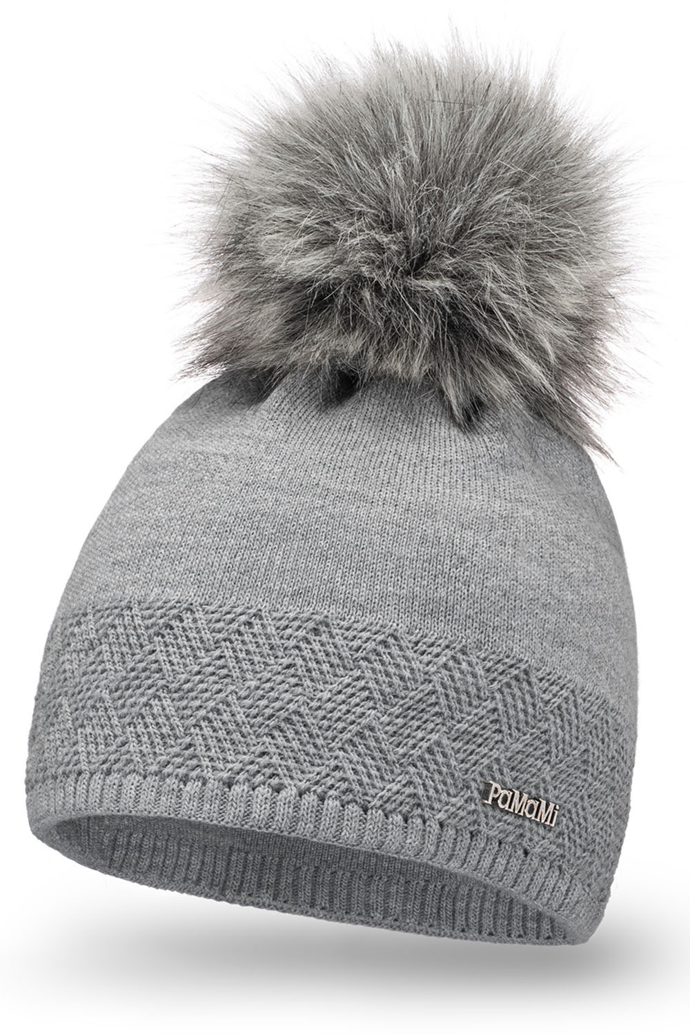 Čepice Pamami 17506 Barva: Šedá, Velikost: UNI