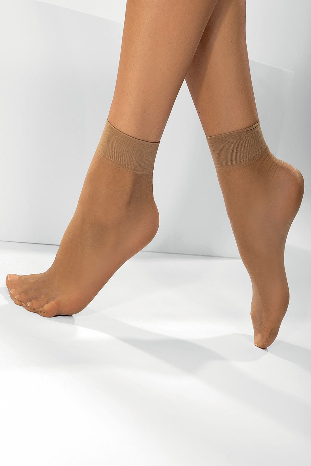 Silonkové ponožky Vivisence 8300 Classic 20 DEN Barva: Béžová, Velikost: UNI