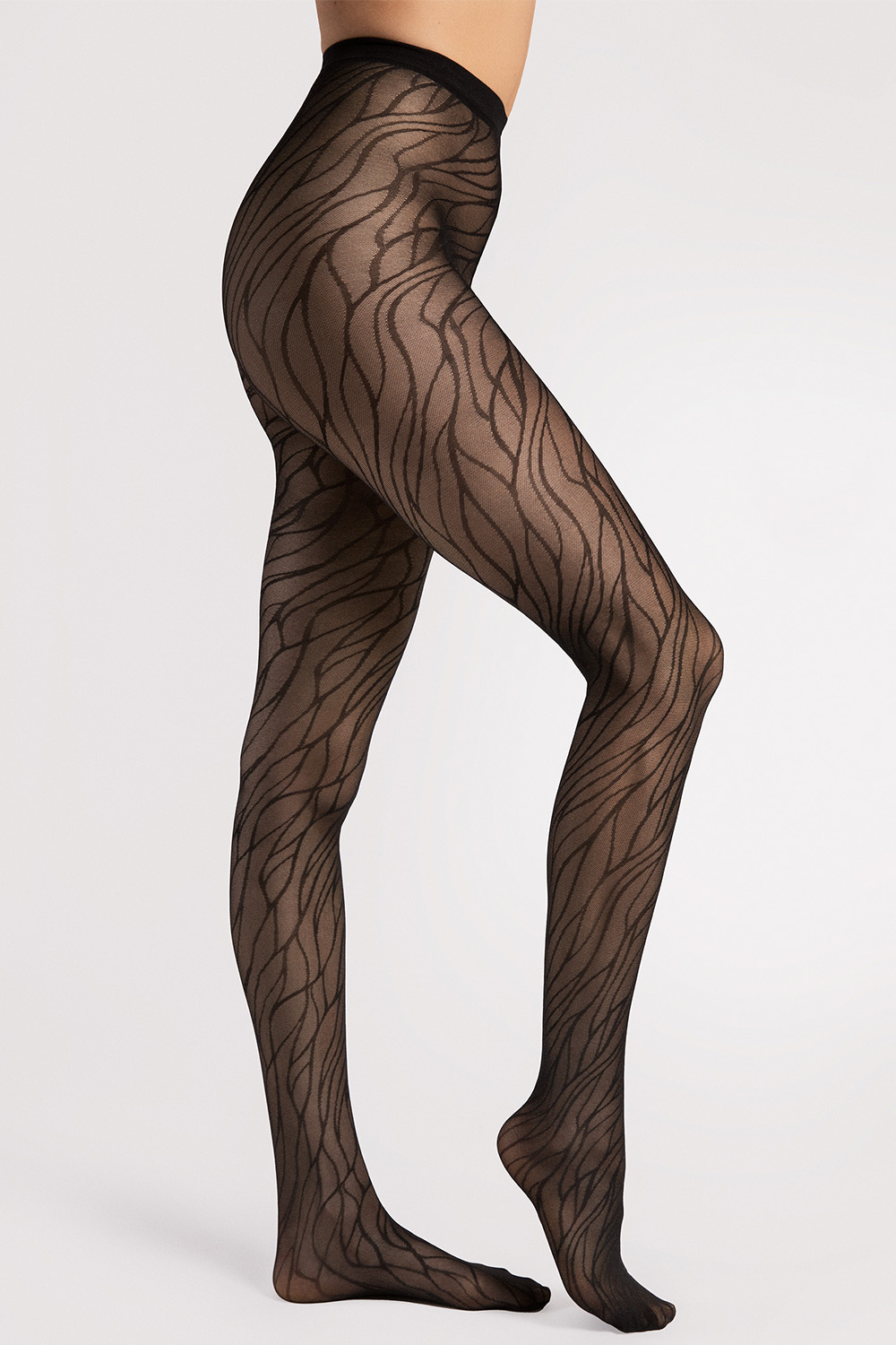 Silonkové punčocháče Fiore Organica 30 DEN G6116 Barva: Černá, Velikost: 3-M