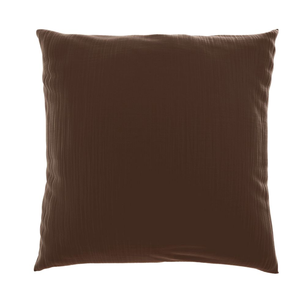 Kvalitex Mušelínový povlak na polštář TMAVĚ HNĚDÝ Varianta: 50x70cm