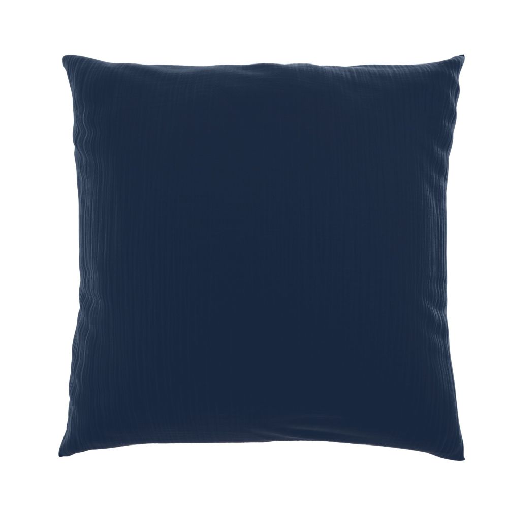 Kvalitex Mušelínový povlak na polštář TMAVĚ MODRÝ Varianta: 40x40cm