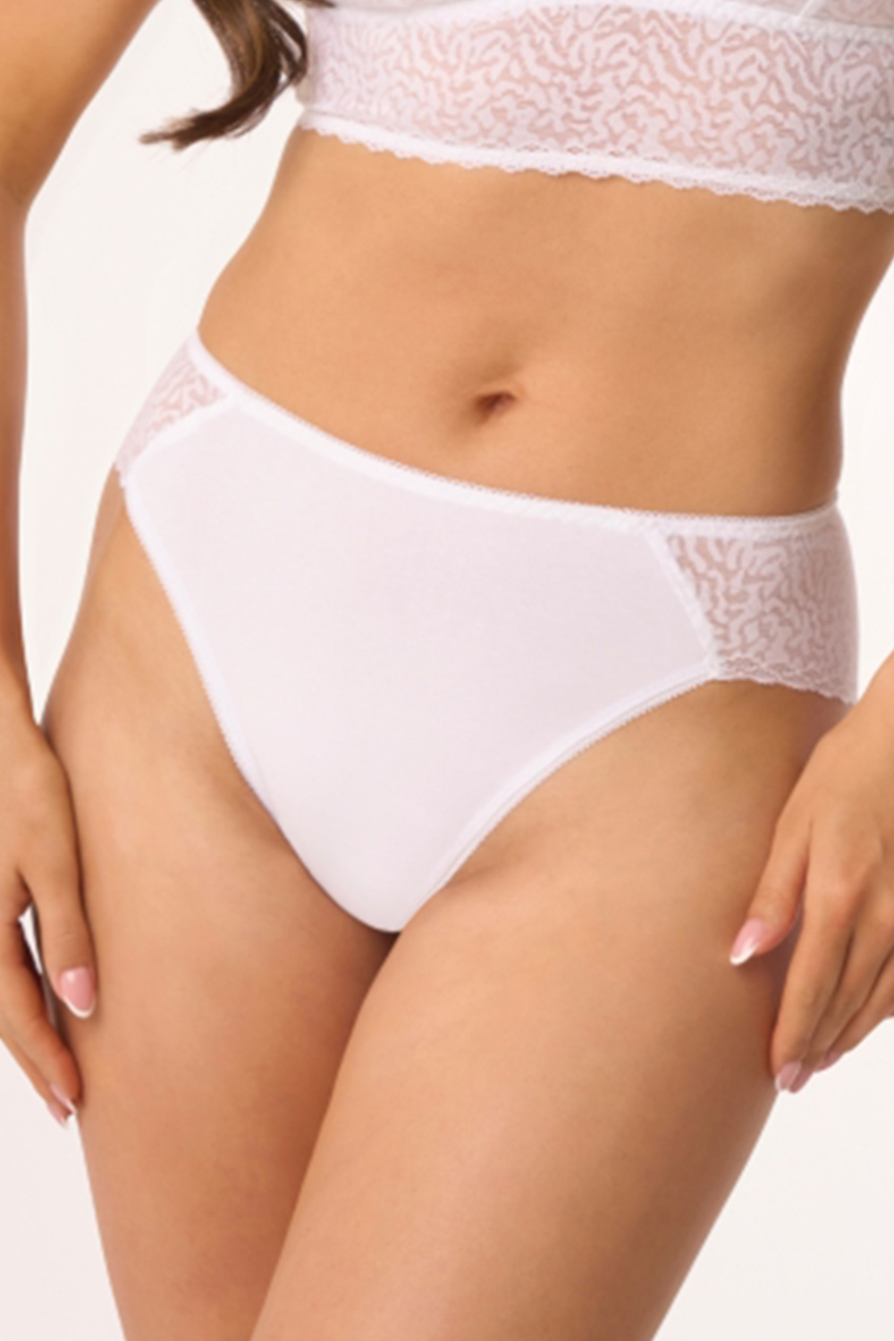 Brazilky Babell BBL 201 Barva: Bílá, Velikost: S