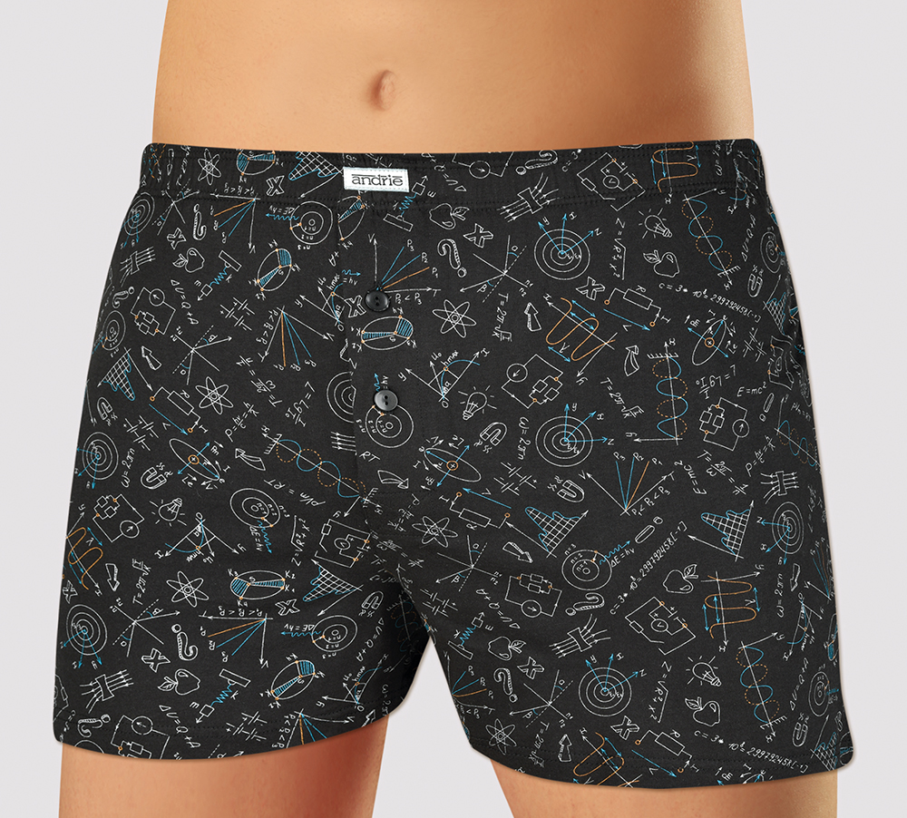 Trenýrky Andrie PS 5847 Barva: Modrá - tmavě, Velikost: 2XL