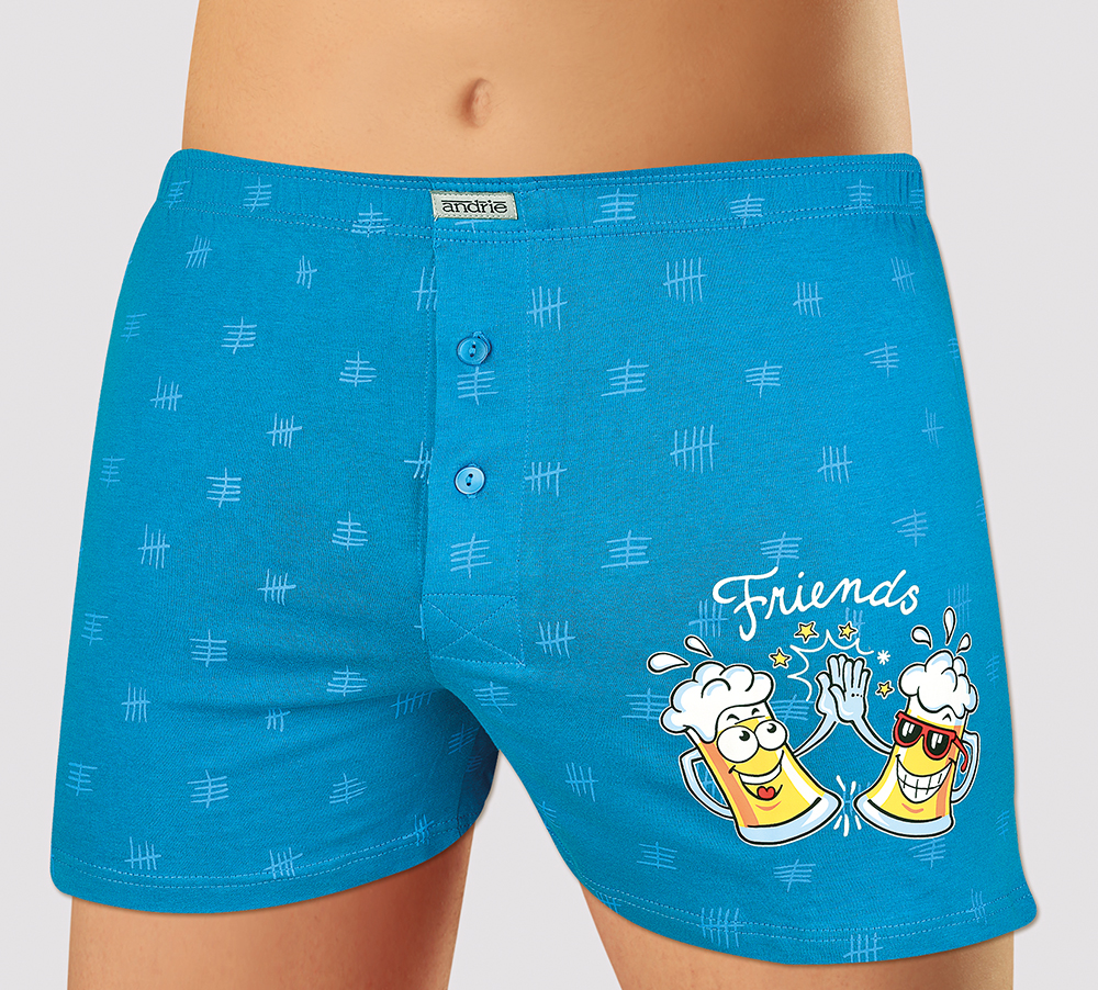 Trenýrky Andrie PS 5850 Barva: Modrá, Velikost: 2XL