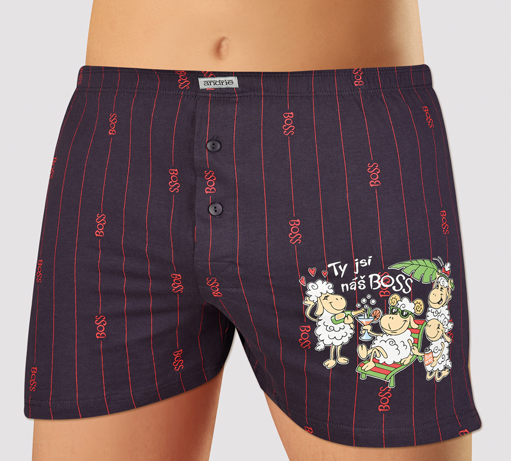 Trenýrky Andrie PS 5851 Barva: Šedá - tmavě, Velikost: 2XL